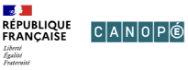 Logo Republique Francaise Canope partenaire CréaLab